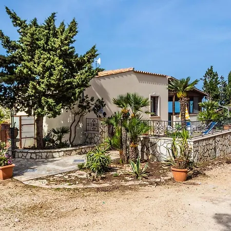 Villa Verde Con Vista Sul Mare San Vito Lo Capo Exterior photo